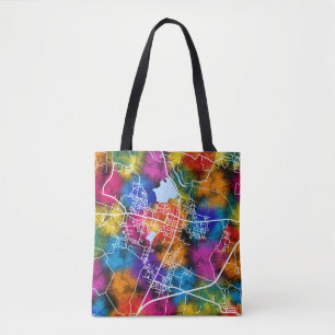 Kallakurichi Tamil Nadu City Map Tote Bag