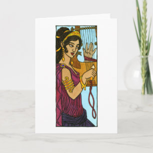 Kalliope Greeting Card