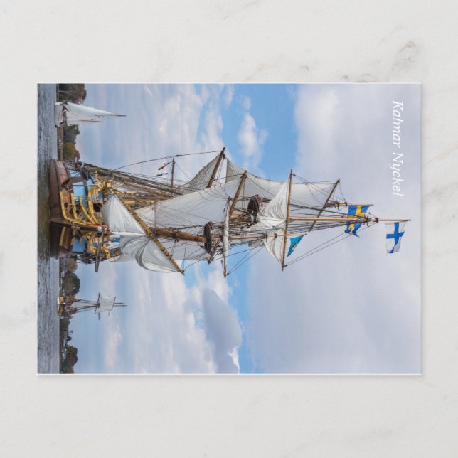 Kalmar Nyckel Postcard (Front)