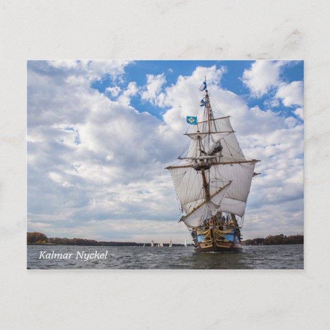 Kalmar Nyckel Postcard (Front)