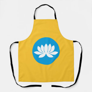 Kalmykia Flag Apron