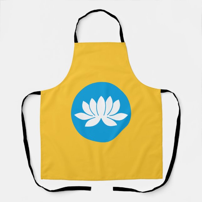 Kalmykia Flag Apron (Front)