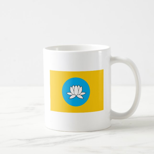 Kalmykia Flag Mug (Right)
