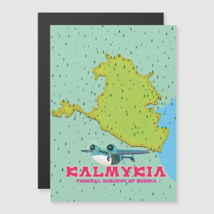 Kalmykia Russia map