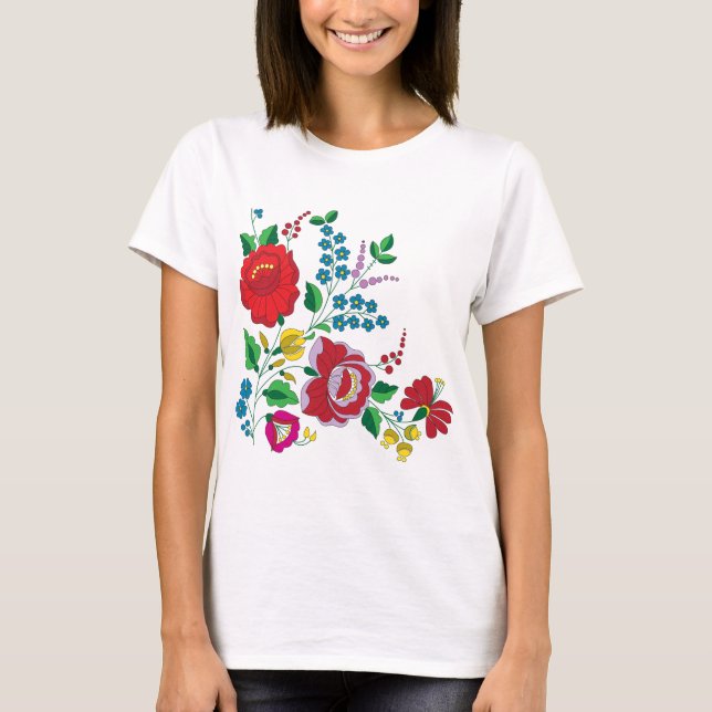 Kalocsa Embroidery T-Shirt (Front)