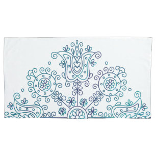 Kalotaszegi Mandala Pillowcase