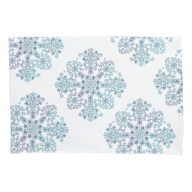 Kalotaszegi Mandala Pillowcase (Front)