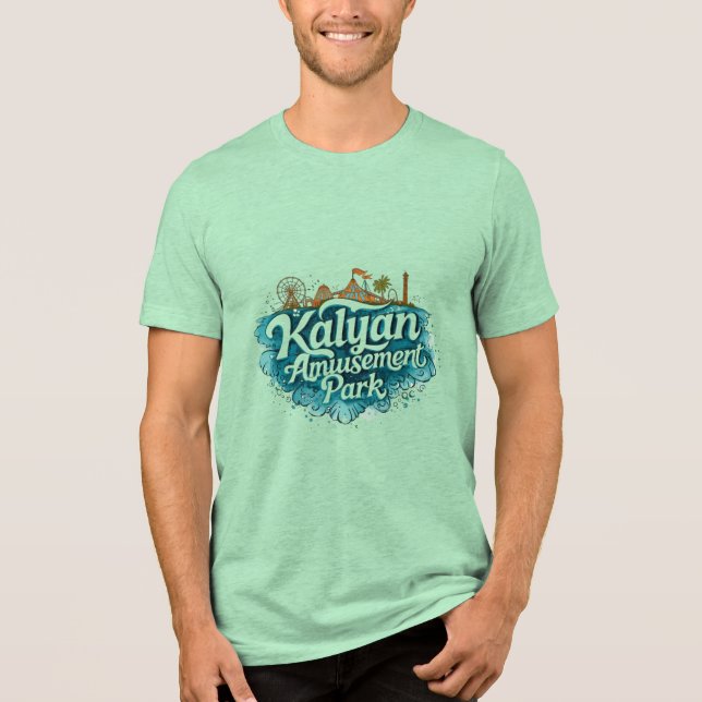 Kalyan Amusement Park Tri-Blend Shirt (Front)
