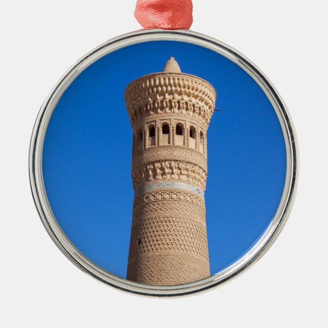 Kalyan minaret - Bukhara, Uzbekistan Metal Tree Decoration (Front)