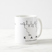 Kam peptide name mug (Front Right)