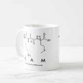Kam peptide name mug (Front Left)