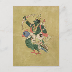 Kama, God of Love, 18th-19th century Postcard