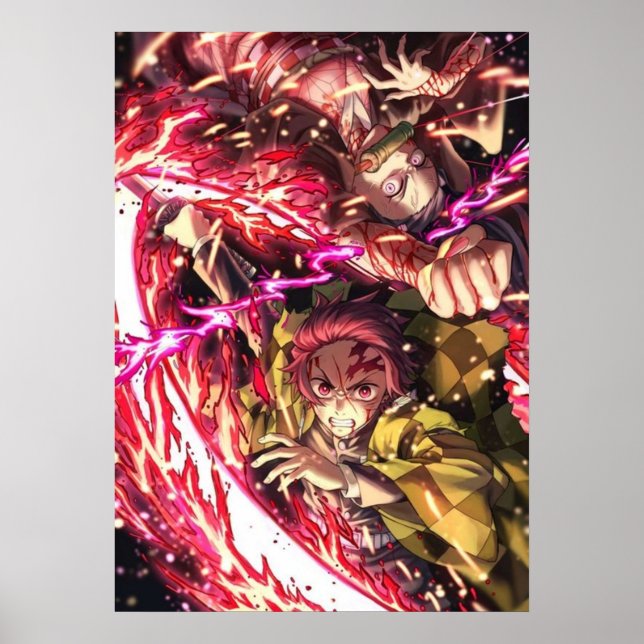 Kamado TanjirouKamado Nezuko Poster (Front)