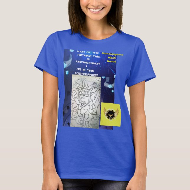 Kamakihyawa Mask Noons T-Shirt (Front)