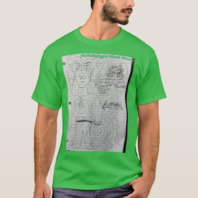 Kamakihype Mask Noons T-Shirt (Front)