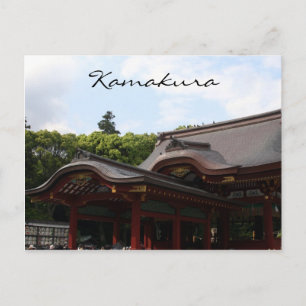 kamakura shrine postcard