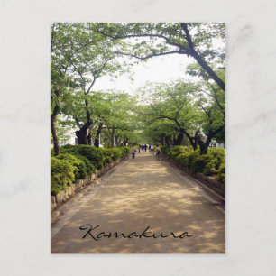 kamakura walk postcard
