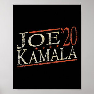 Kamala 2020 Joe Biden 2020 Vintage Biden Harris 20 Poster