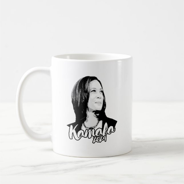 Kamala 2024 coffee mug (Left)