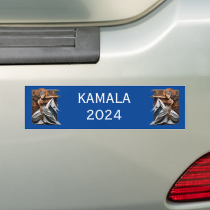 Kamala 2024 for President Thunder_Cove  Bumper Sticker