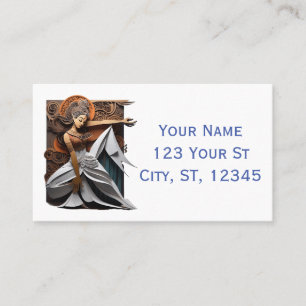 Kamala 2024 for President Thunder_Cove Business Card