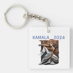 Kamala 2024 for President Thunder_Cove  Key Ring
