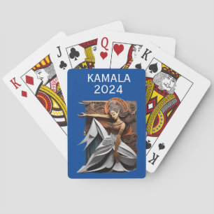 Kamala 2024 for President Thunder_Cove Playing Cards