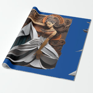 Kamala 2024 for President Thunder_Cove Wrapping Paper