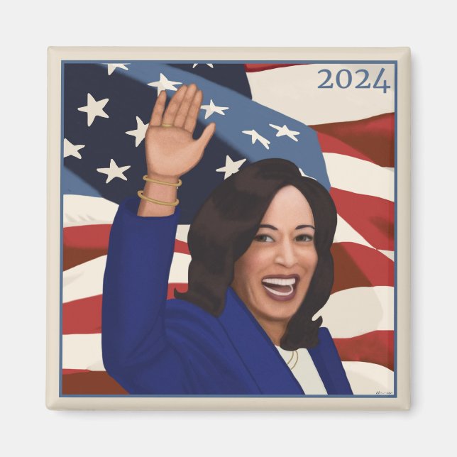 Kamala 2024 magnet (Front)