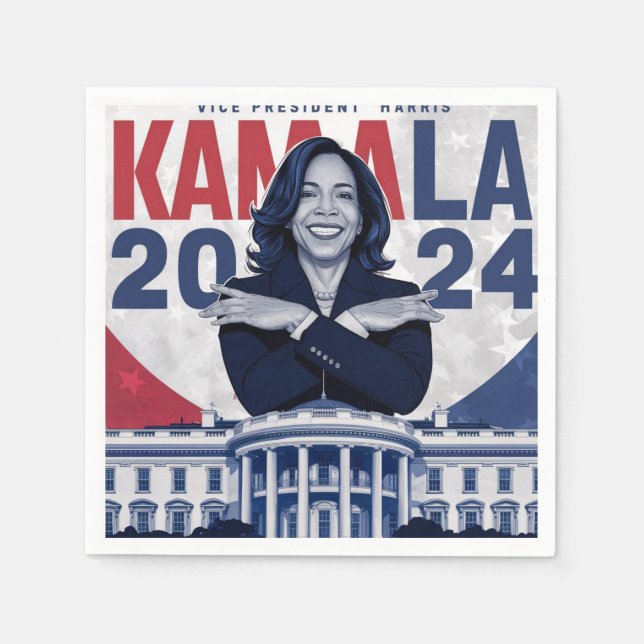 Kamala 2024 napkin (Front)