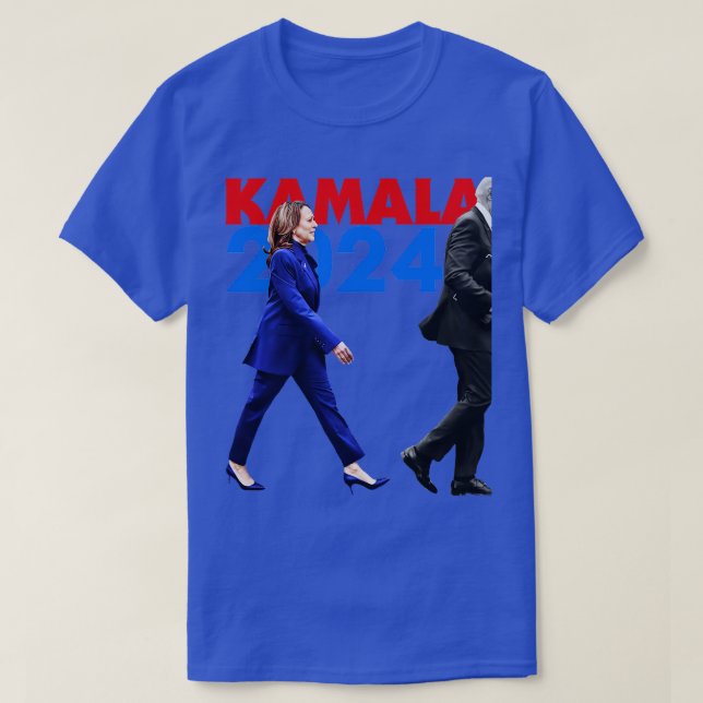 Kamala 2024 Pass The Torch T-Shirt (Design Front)