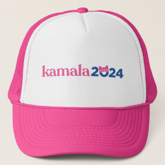 Kamala 2024 Pink Trucker Hat