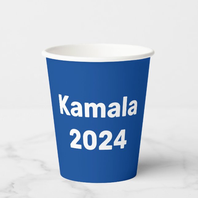 Kamala 2024 Presidential Election Paper Cups (Front)