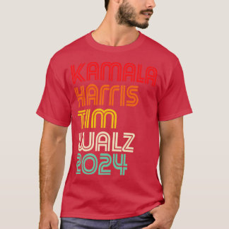 Kamala 2024 Tim Walz VP Vintage Style Hat T-Shirt