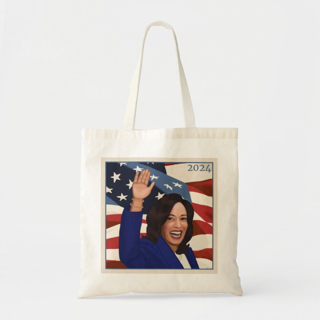 Kamala 2024 tote bag (Front)