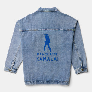 Kamala 2 dance like Kamala, Harris 2024 Hoodie Denim Jacket
