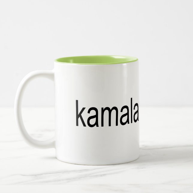Kamala Album Cover Two-Tone Coffee Mug (Left)