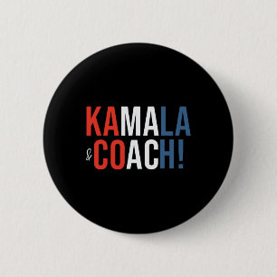 Kamala And Coach President Kamala Harris Wheimer 2 6 Cm Round Badge