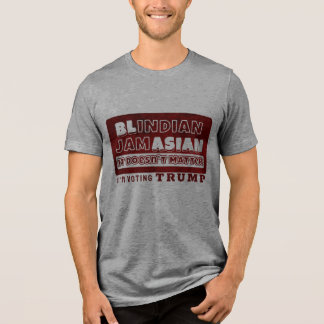 Kamala Black Indian Jamaican Asian Tri-Blend Shirt