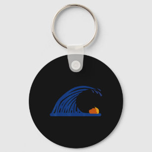 Kamala Blue Cats Wave High Heel Shoes Stepping On  Key Ring