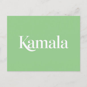 Kamala Brat Kamala Harris for President 2024  Postcard