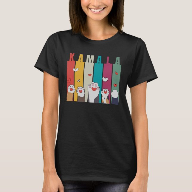 Kamala Cat 2024  T-Shirt (Front)