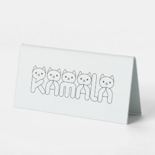 Kamala Cat Letter President 2024