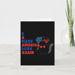 Kamala-cat! Make America Love Again Apparel Card