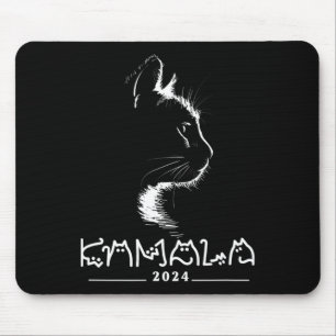 Kamala Cat Voting Kamala-harris 2024  Mouse Mat