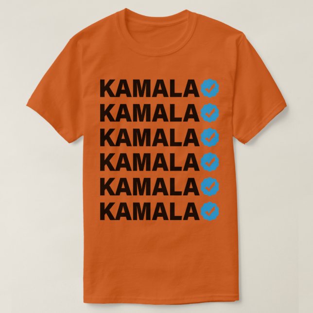kamala certified TShirt 2 (Design Front)