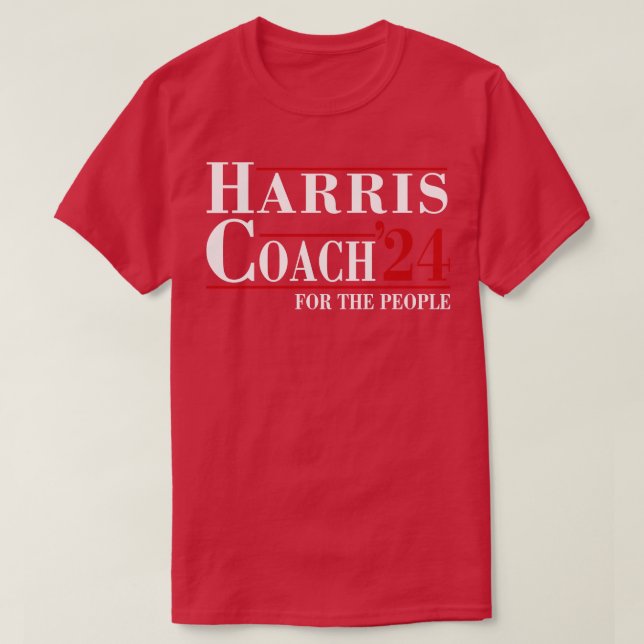 Kamala Coach TShirt (Design Front)