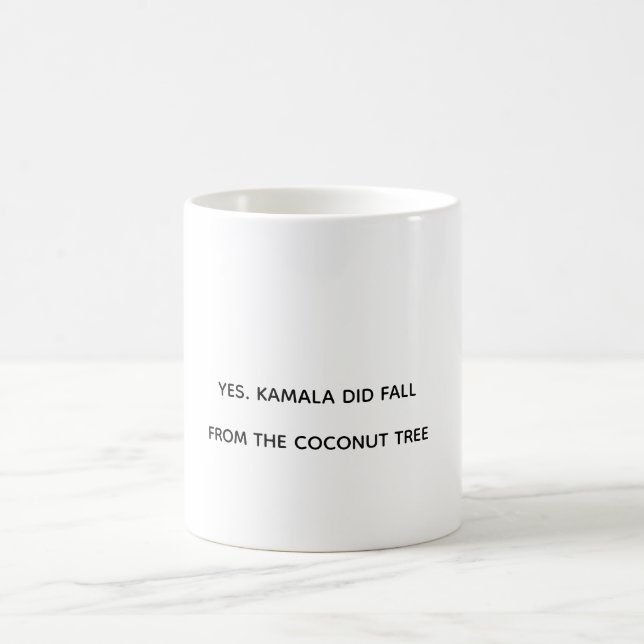 Kamala Coconut Tree mug (Center)