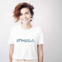 Kamala Cute Cat Typography Original