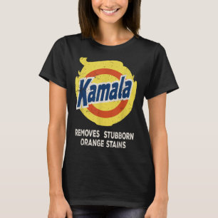 Kamala Detergent Removes Stubborn Orange Stains T-Shirt